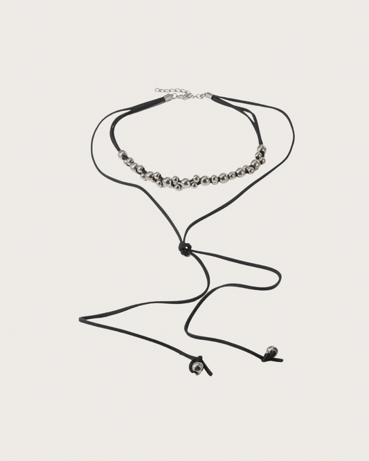 Mika Necklace plateado