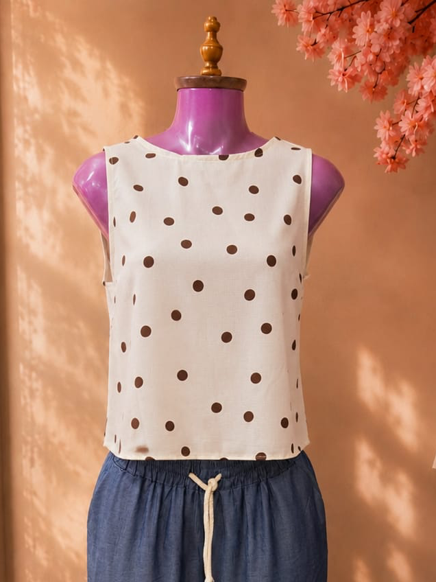 Blusa Polka Elegance