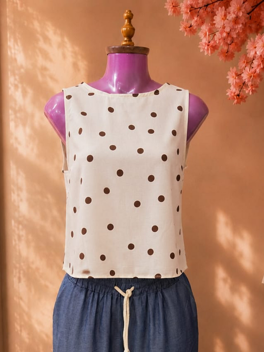 Blusa Polka Elegance