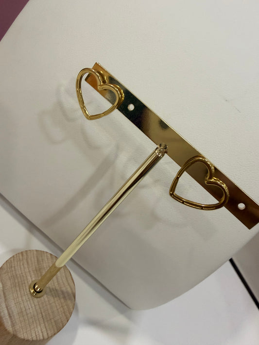 Aretes corazón